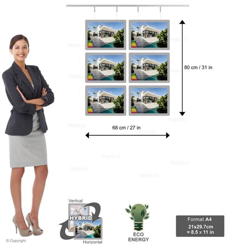 Sign Board Store Front - NegoLuz Eesti Porte Affiche Agence Immobiliere A4h 3r2c